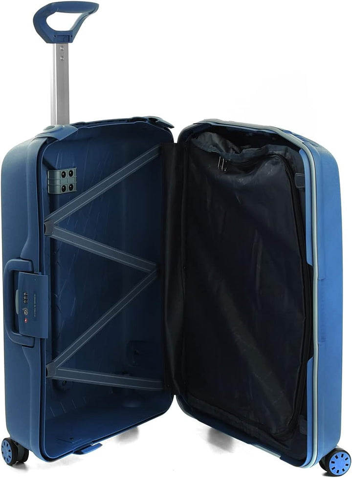 RONCATO Light Hartschalen Koffer Trolley medium Blau, Blau