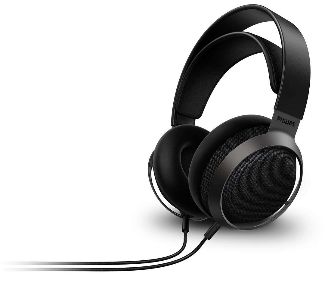 Philips Fidelio X3/00 Over Ear Kopfhörer Offen mit Kabel 3-m abnehmbar (Offenes Design, 50-mm-Akusti