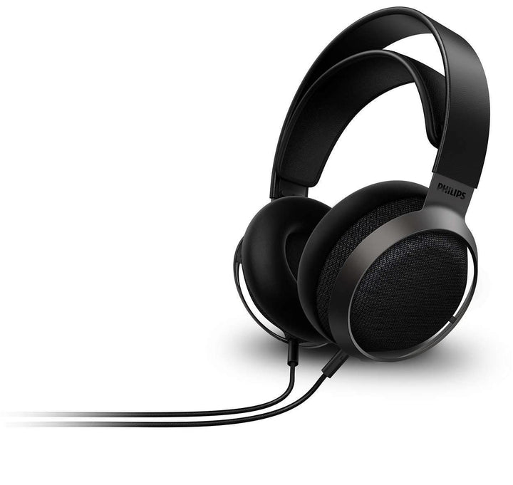 Philips Fidelio X3/00 Over Ear Kopfhörer Offen mit Kabel 3-m abnehmbar (Offenes Design, 50-mm-Akusti