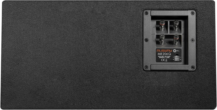 Musway MR-206Q DUAL-BASSREFLEX-System 2X 16,5cm Subwoofer