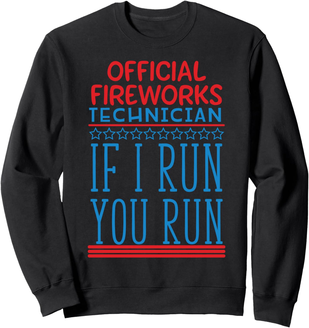 Lustige 4. Juli Trinkparty Sweatshirt