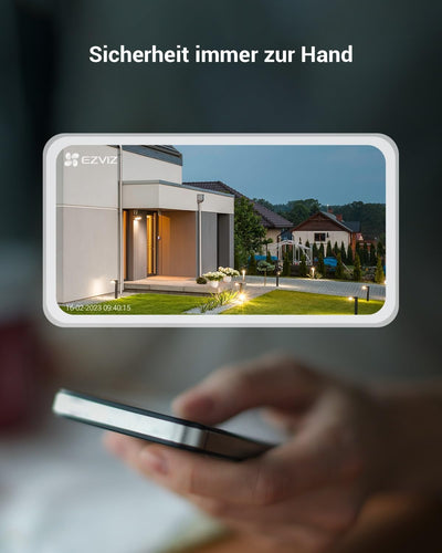 EZVIZ Outdoor WLAN IP Kamera, 1080p Bullet Überwachungskamera mit IP67 wetterfest, H.265 Kompression