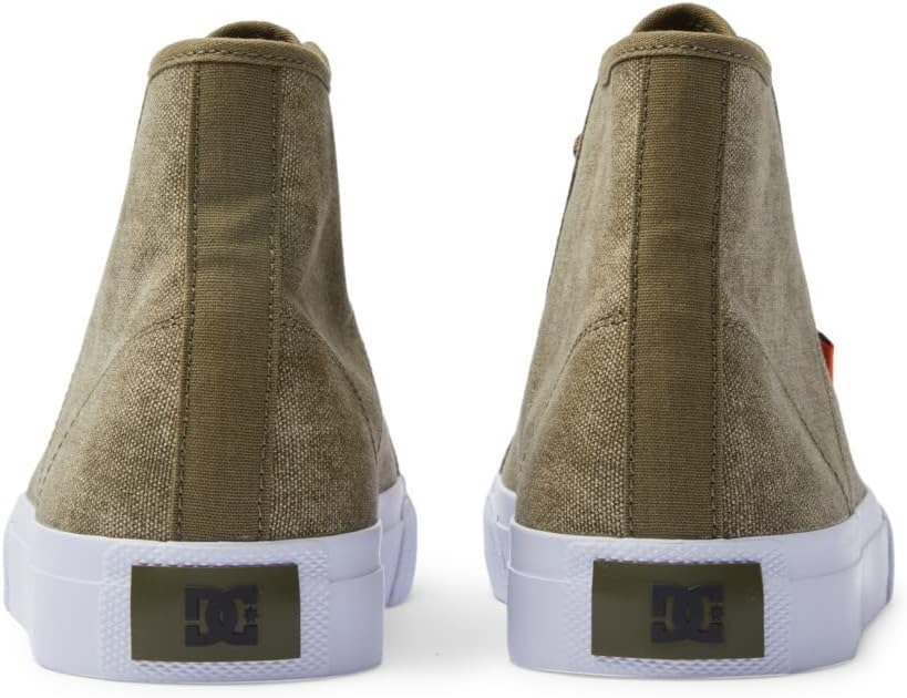 DC Shoes Herren Manual Hi Txse Sneaker, Washed Olive