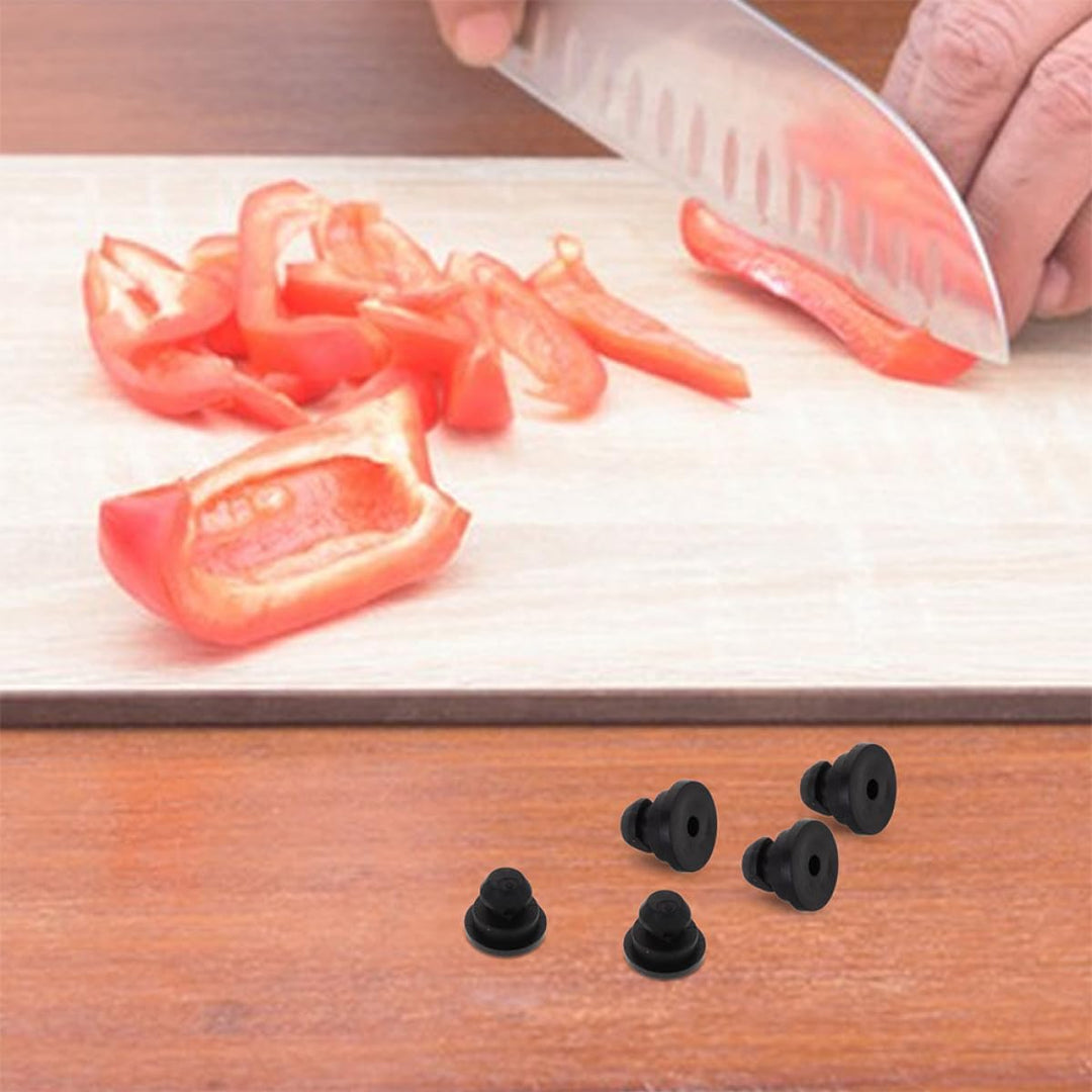 TOYANDONA 24 Gummifüsse für Slow Cooker rutschfeste Hitzebeständige Ersatzfüsse aus Strapazierfähige