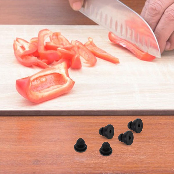 TOYANDONA 24 Gummifüsse für Slow Cooker rutschfeste Hitzebeständige Ersatzfüsse aus Strapazierfähige