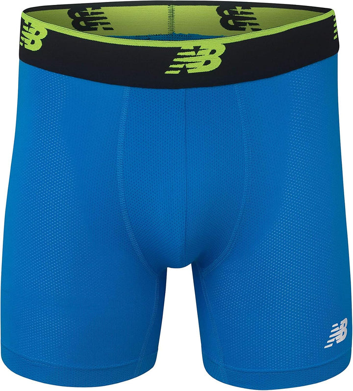New Balance Herren Boxershorts S Team Royal/Hilite/Bolt, S Team Royal/Hilite/Bolt
