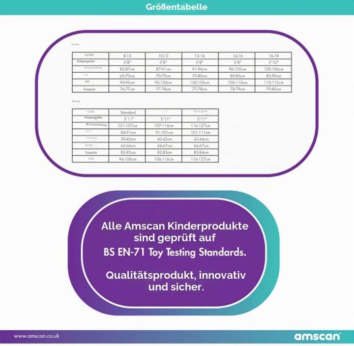 Amscan - Erwachsenenkostüm Professor Mc Gonagall aus Harry Potter, Kleid, Umhang, Hut, Magierin, Zau