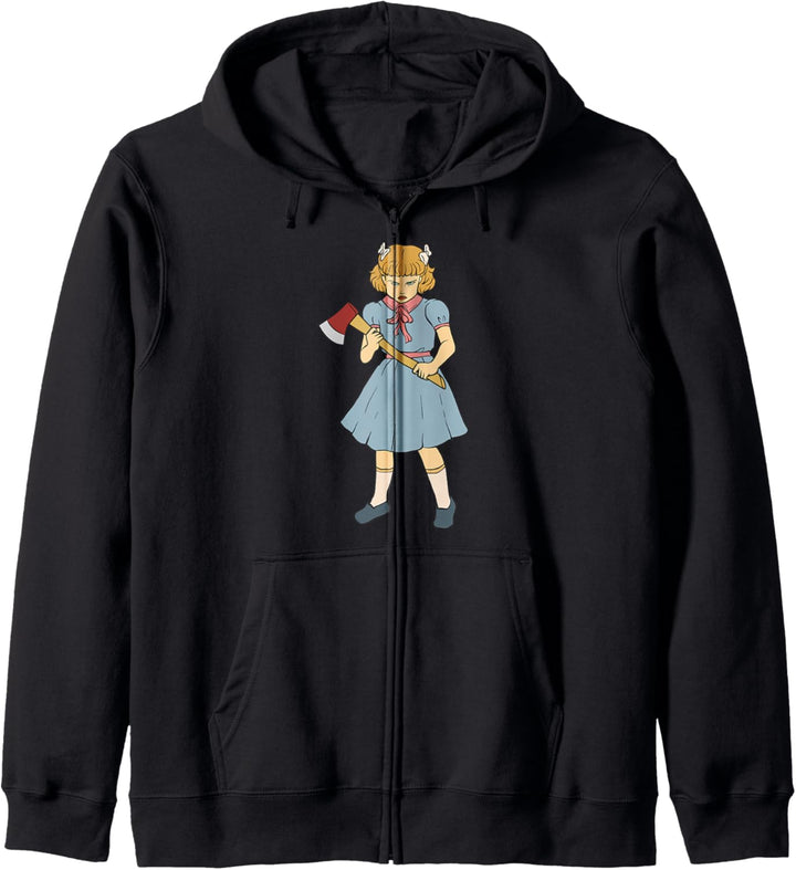 Axe Girl - Axes Gothic Punk Goth Horror Fan - Ax - Forester Kapuzenjacke