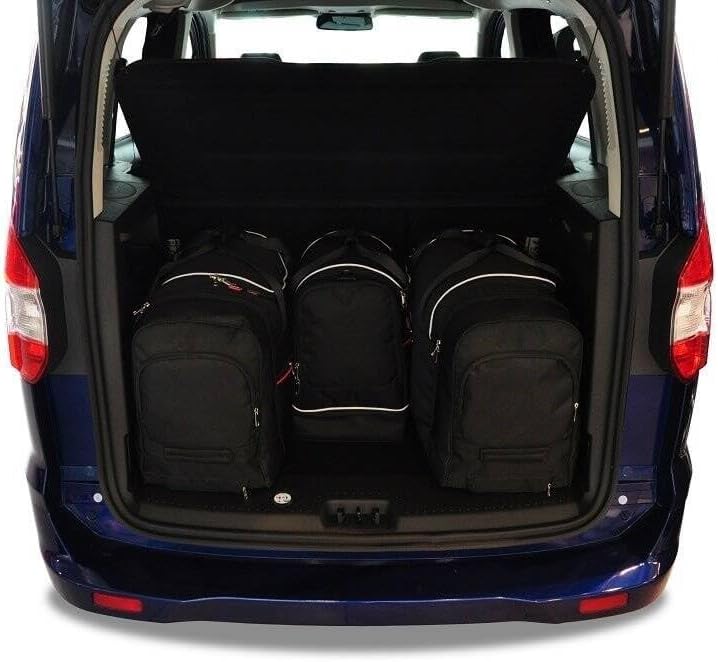 KJUST Dedizierte Reisetaschen 4 stk kompatibel mit FORD TOURNEO COURIER I 2014+
