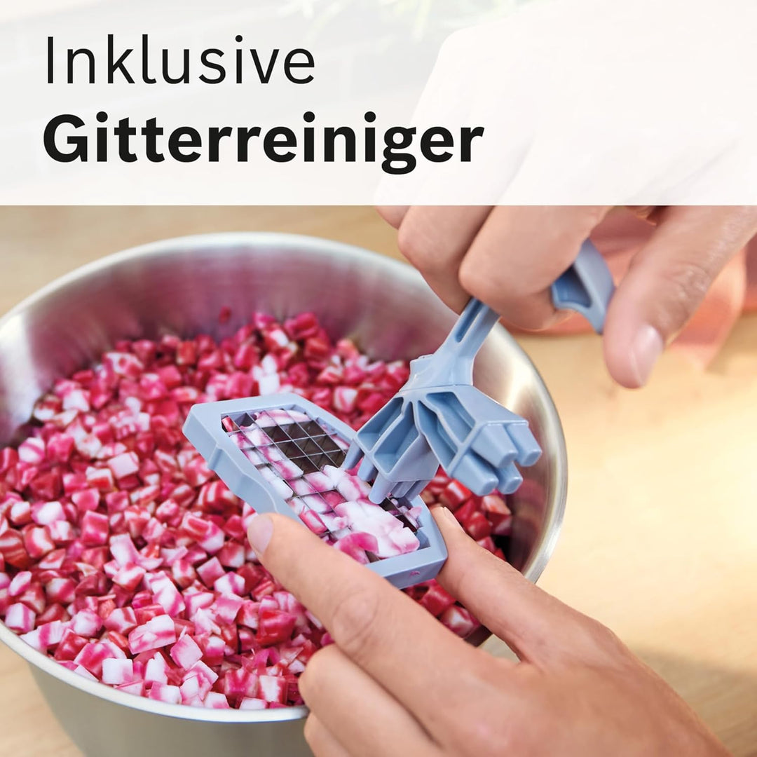 Bosch Würfelschneider, Zubehör für Küchenmaschine Serie 2 und 4 (Typennummer MUM5xxx, MUMS2xxx), gle