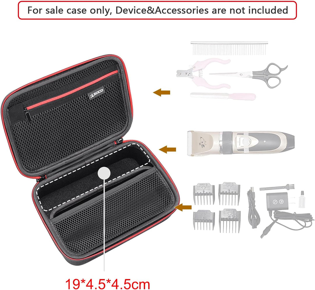 RLSOCO Tasche für Oneisall/PetKing/Wahl Hundeschermaschine & für MOSER Arco Pro Tierhaartrimmer (Nur