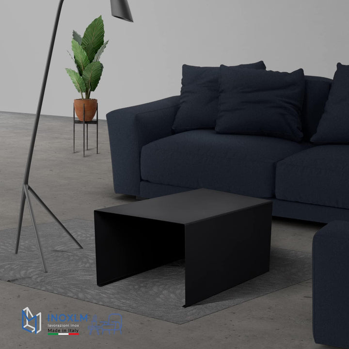 INOXLM Couchtisch Anthea | Couchtisch | Couchtisch | Niedriger Design Tisch | Couchtisch für Wohnzim