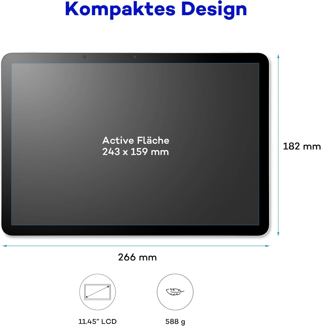 Wacom MovinkPad 11 Grafiktablett mit Display – Android-14-Zeichentablet (11″) für Junge Kreative. Mi