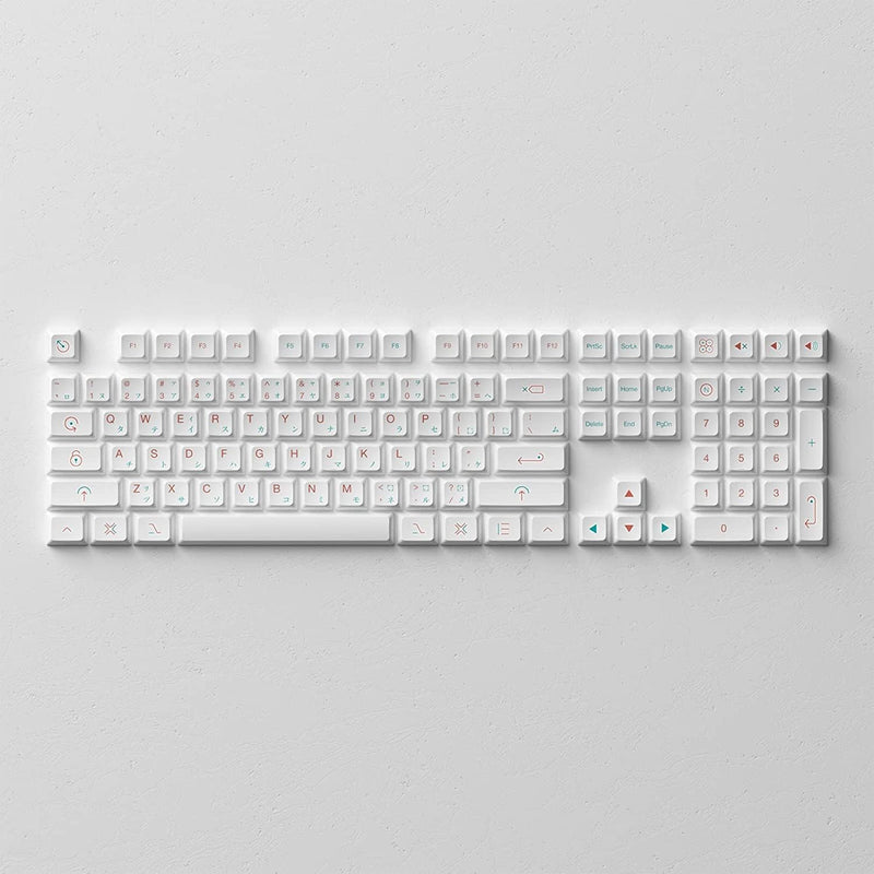 Akko Red Fuji Tastatur Tastenkappen 161 Tasten JDA Profile PBT Dye-Sub Full Keycap Set für Mechanisc