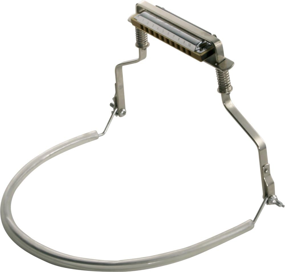Hohner Mundharmonika-Halter HH01 silber, silber