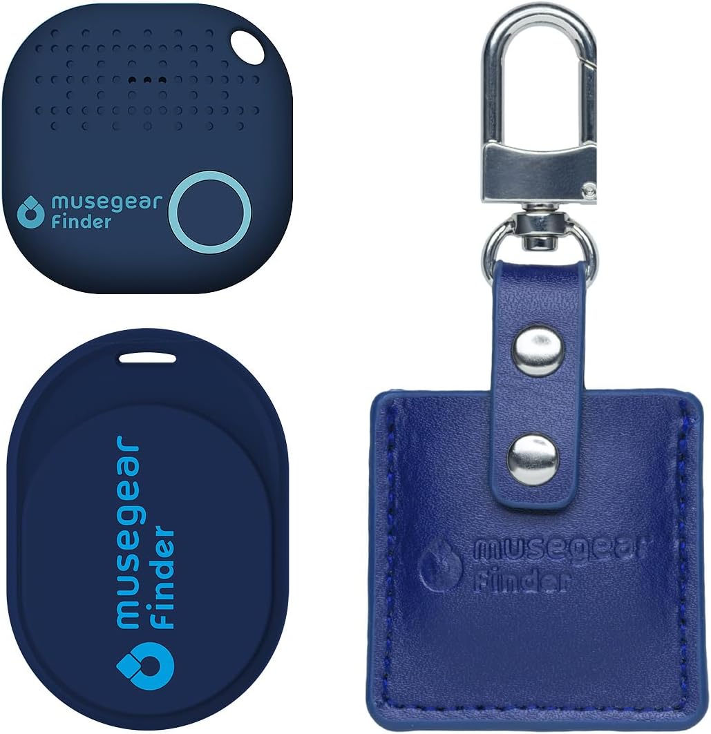 musegear Essentials: Schlüsselfinder mit Bluetooth App aus Deutschland I Special Bundle: Finder 2 du