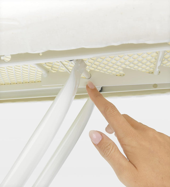 Brabantia - Bügelbrett A - für Dampfbügeleisen - Höhenverstellbar - für Links- und Rechtshänder - So