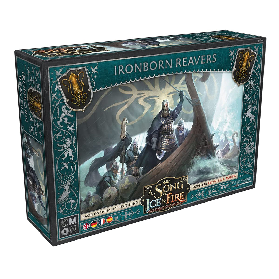 CMON | A Song of Ice and Fire – Plünderer der Eisenmänner | Erweiterung | Tabletop | 2 Spieler | Ab