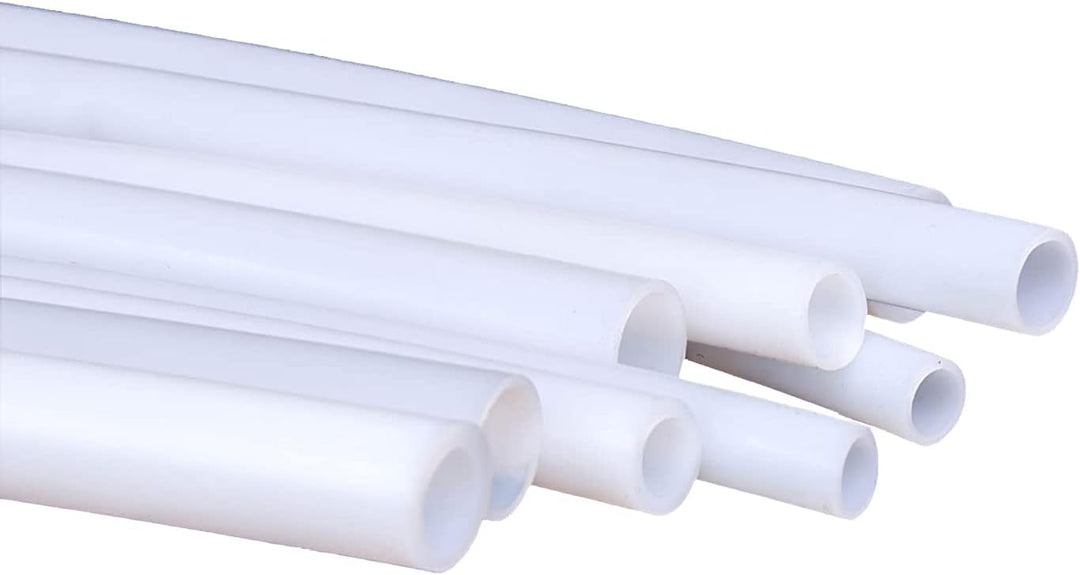 TEN-HIGH 5m PTFE Schlauch Transparenter Teflonschlauch, 5m *10 * 12 mm mm hitzebeständig ölbeständig