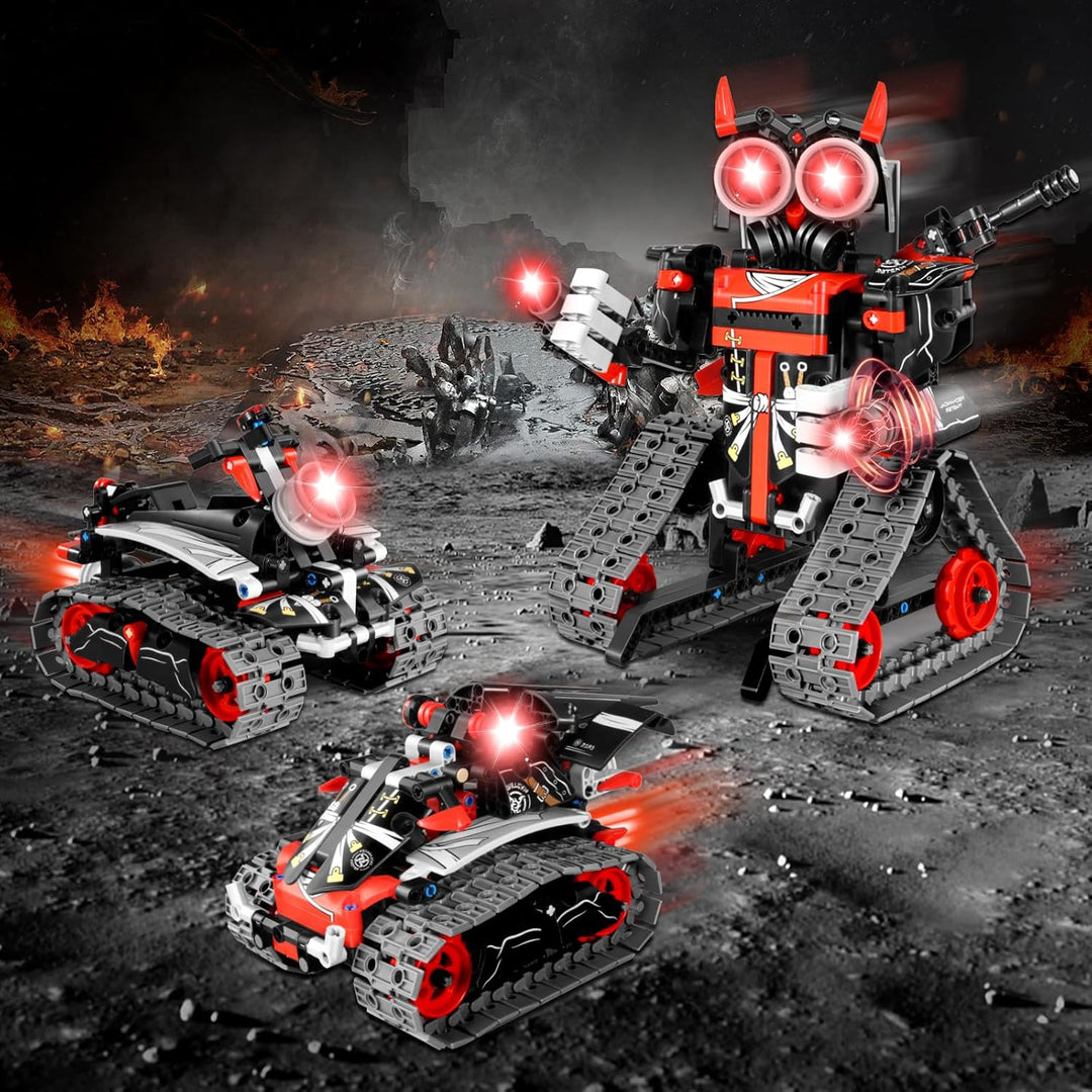 JOYTREKY Technik ab 5-12+ Jahre Jungen, 3 in 1 Roboter Kinder Spielzeug ab 5-12+ Jahre Junge Mädchen