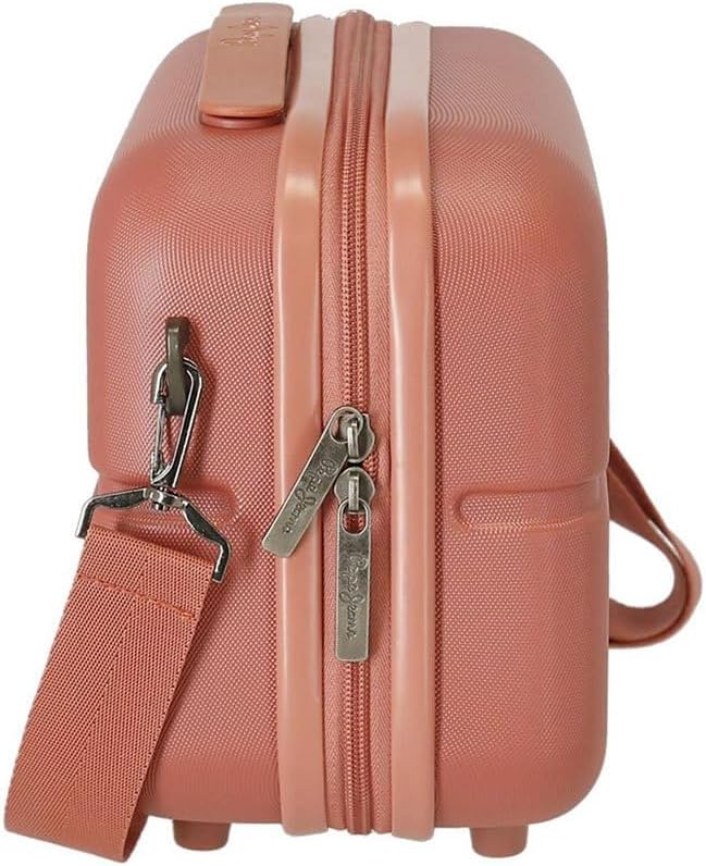 Pepe Jeans Highlight Kulturbeutel, anpassbar, mit Umhängetasche Terrakotta Makeup Tasche, Terrakotta