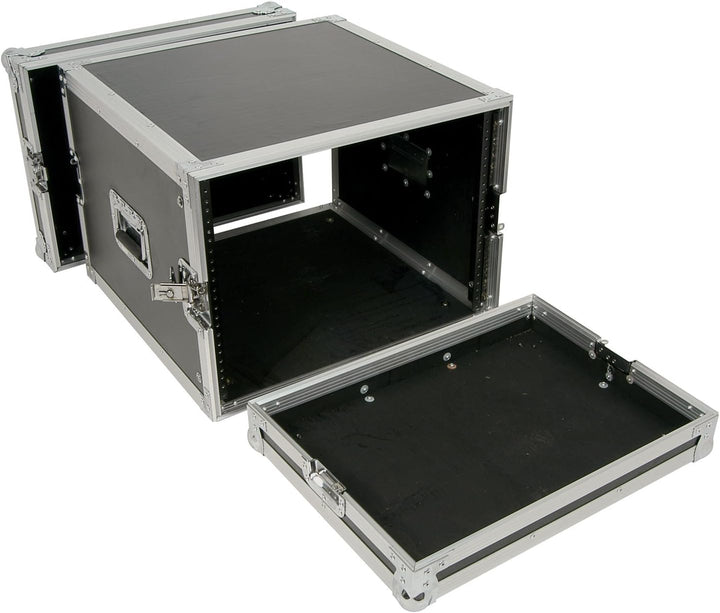 Citronic Rack: 8U Grösse 8U 19 Flight Case für Audio-Ausrüstung, 8U