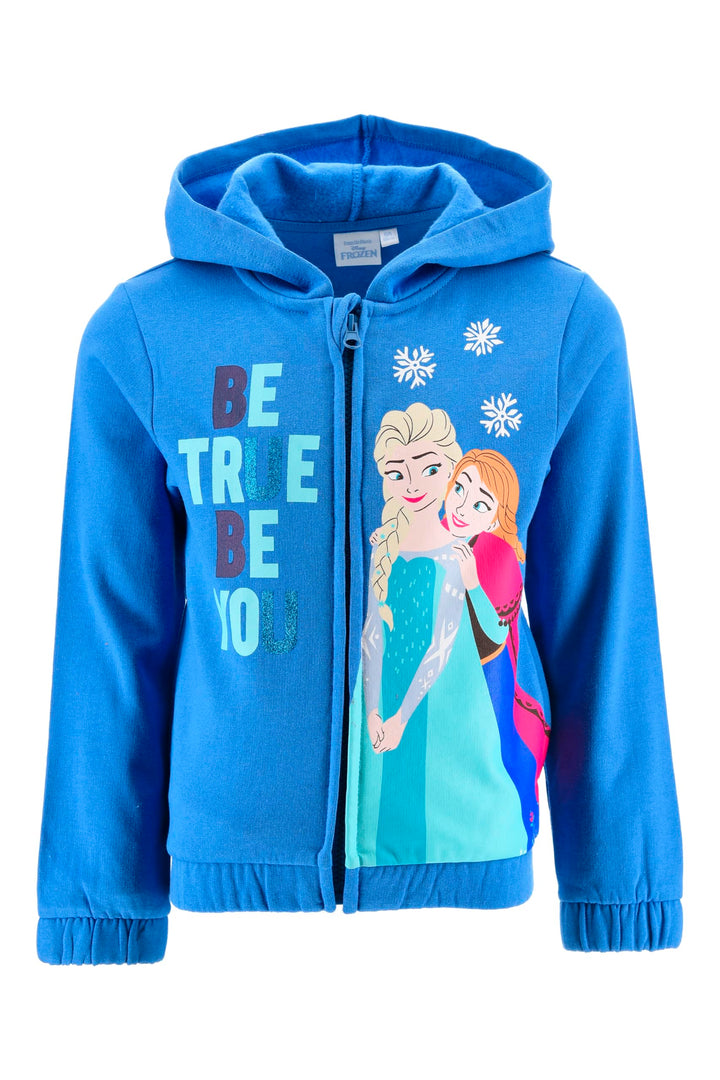 Disney Anna und ELSA Eiskönigin Kapuzenpullover Hoodie für Mädchen, Frozen Pullover Kinder Hoody Hoo