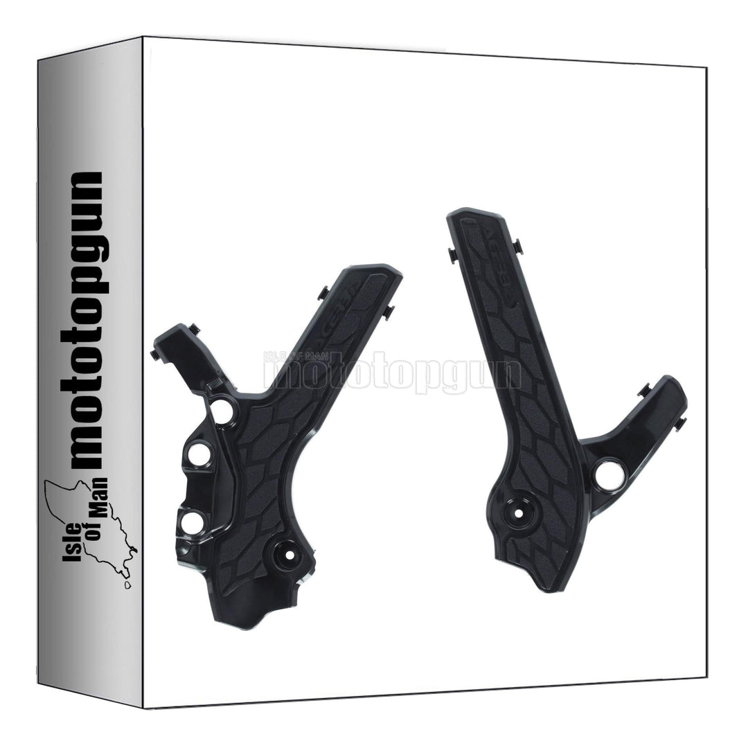 acerbis 0025996.090 x-grip rahmenschutz schwarz kompatibel mit suzuki drz 400 sm 2017 2018 2019 2020