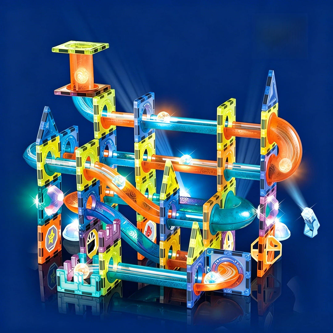 Magnetische Bausteine für Kinder, Magnetspiel für Kinder ab 3 Jahren, 3D-Lernspielzeug im STEM-Stil