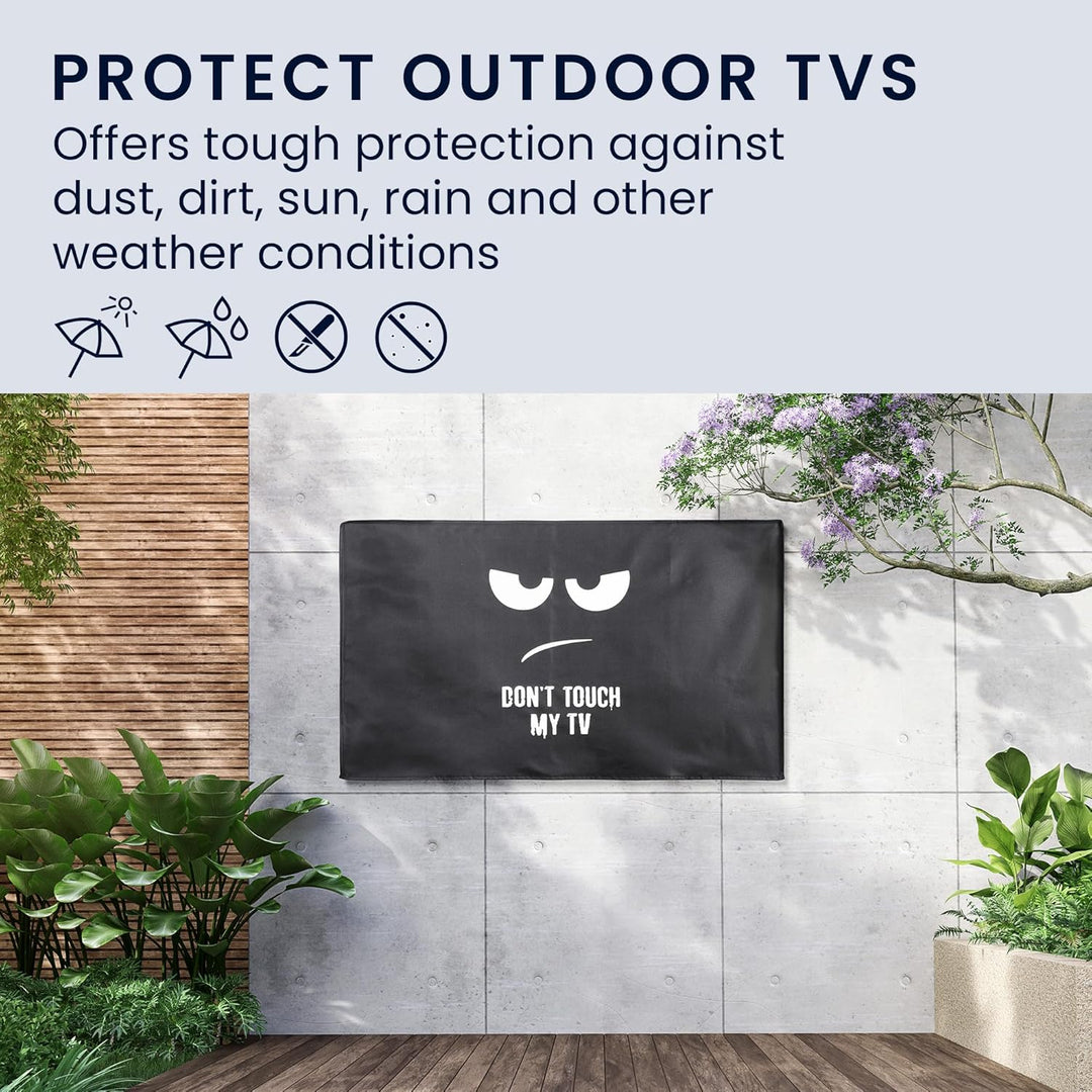 kwmobile 43" TV Abdeckung Outdoor - TV Abdeckung - Outdoor Fernsehabdeckung - Fernseher Hülle Bildsc