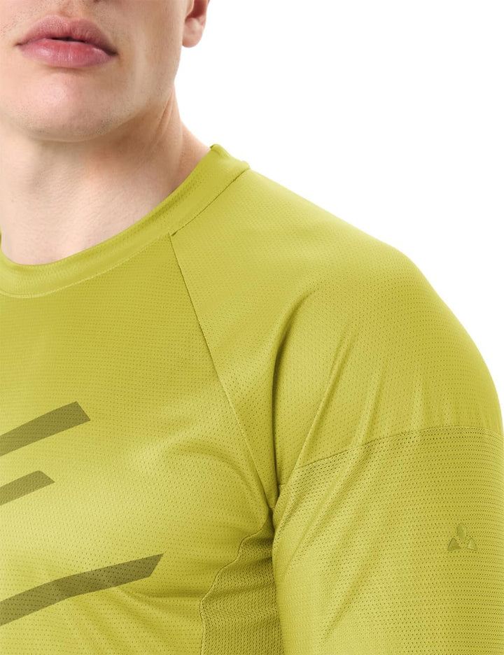 VAUDE T-Shirt Men's Moab LS T-Shirt VI XXL Dark Leaf, XXL Dark Leaf
