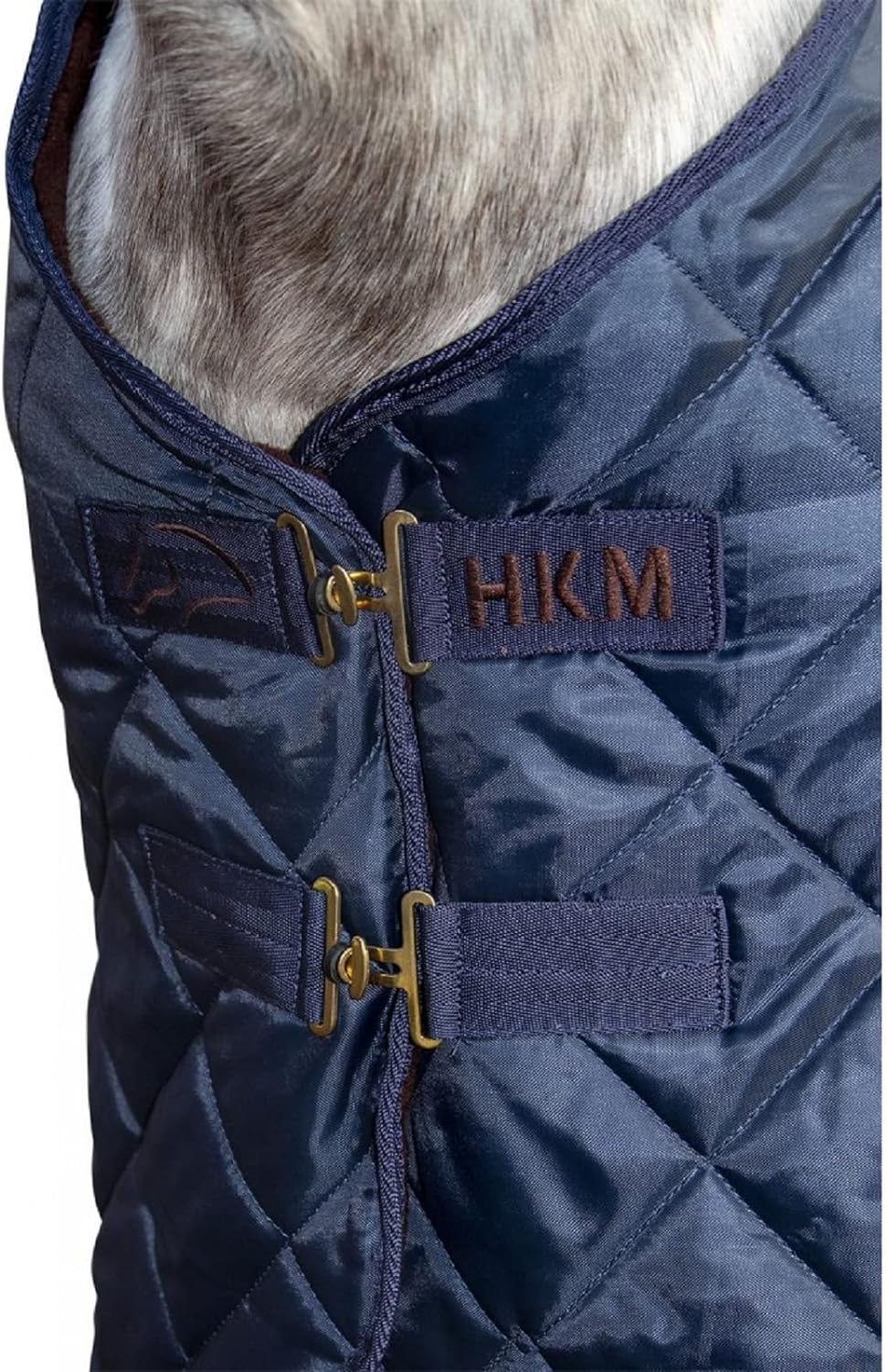 HKM Winter Pferdedecken 6900 dunkelblau 145