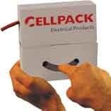 Cellpack Schrumpfschlauch SB/9-3/schwarz/10m
