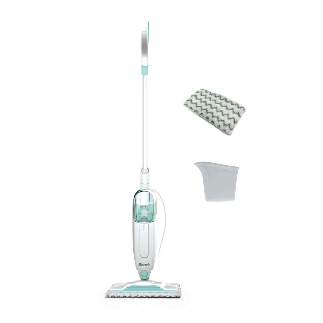 Shark Steam [S1000UK] Pocket Mop, White &amp; Green Dampfreiniger, weiss, Dampfreiniger