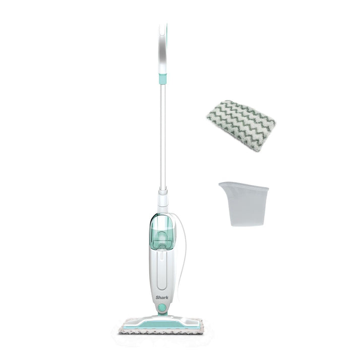 Shark Steam [S1000UK] Pocket Mop, White &amp; Green Dampfreiniger, weiss, Dampfreiniger