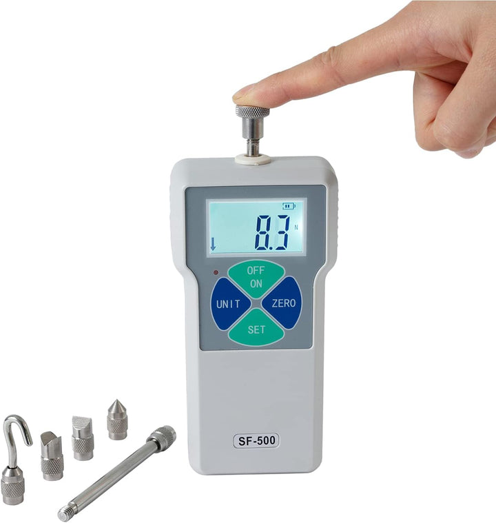 Beslands Force Gauge Digitales Kraftmessgerät Push-Pull-Messgerät Hochpräzisions-Digital-Kraftmessge