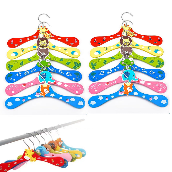 12 PCS Kleiderbügel - Puppenkleiderbügel - Bunte Kleiderbügel für Puppenschrank - Spielzeug Kleiders