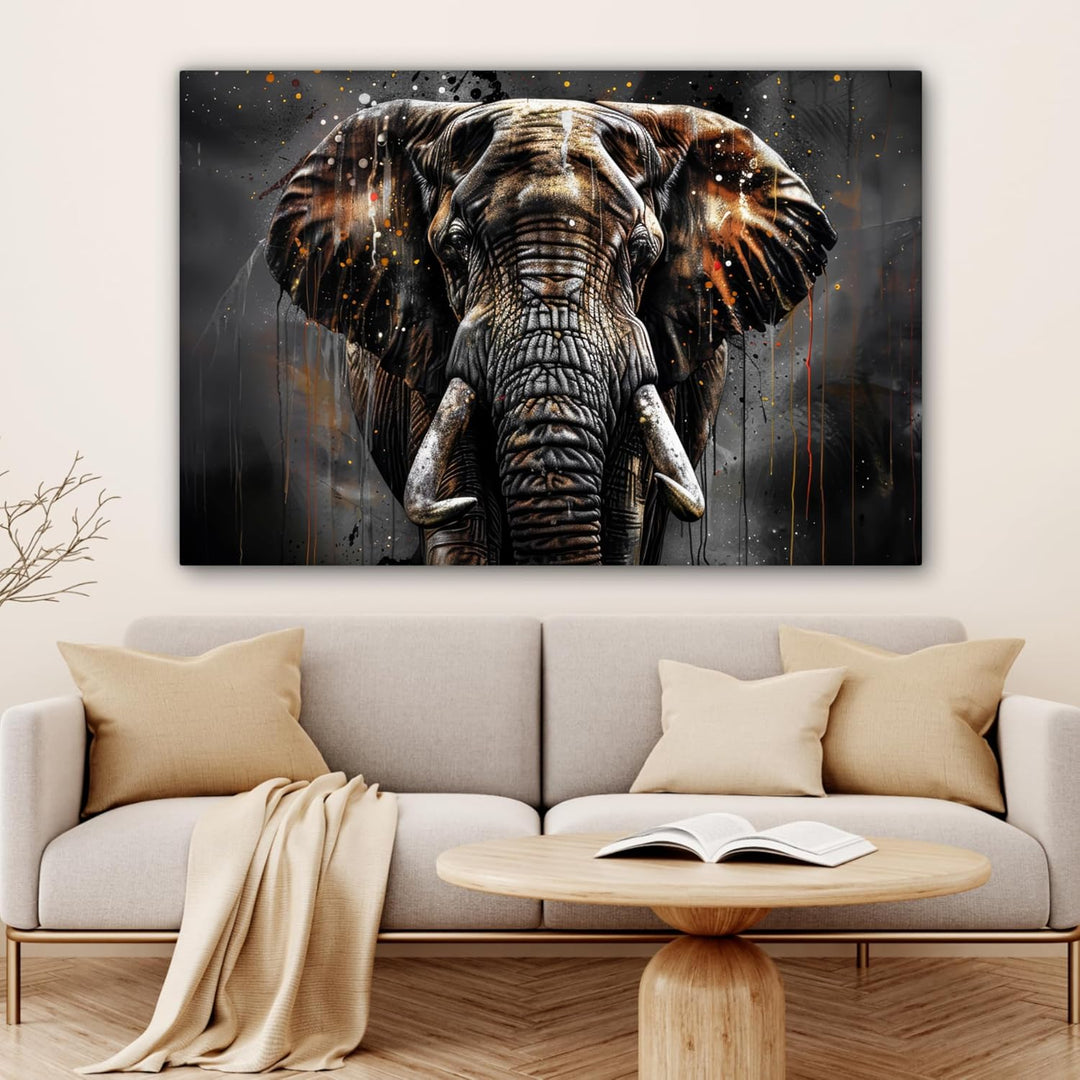 MuchoWow© Leinwandbild Gross 120x80 cm XXL Dekoration Wohnzimmer Bilder Pictures Wall Decoration Liv