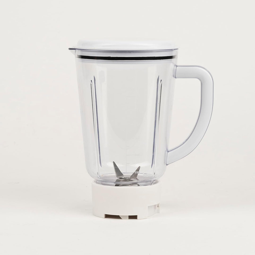 Girmi FR07 Standmixer, 300 W, 600 cc, 4 Edelstahlklingen, Betrieb mit Pulse, Messbecher, Sicherheits