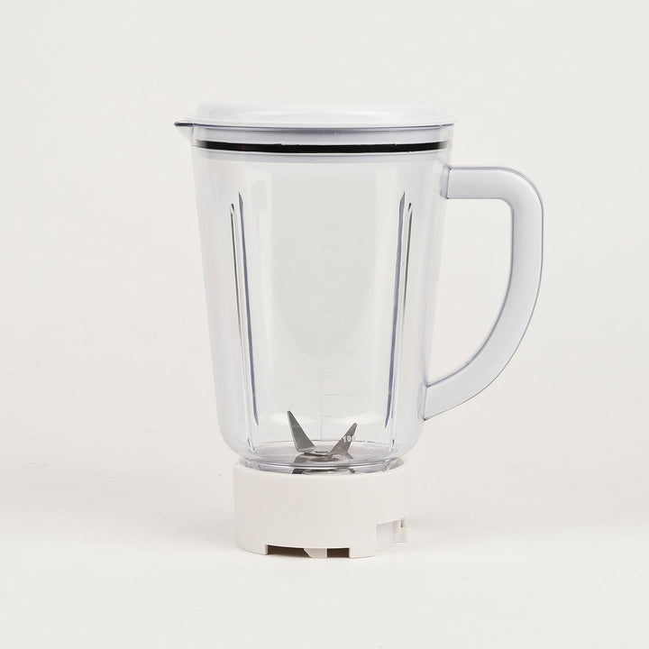 Girmi FR07 Standmixer, 300 W, 600 cc, 4 Edelstahlklingen, Betrieb mit Pulse, Messbecher, Sicherheits