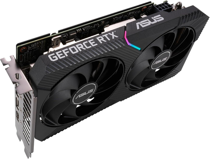ASUS GeForce Dual RTX 3060 12GB V2 OC Edition Gaming Grafikkarte (GDDR6 Speicher, PCIe 4.0, 1x HDMI