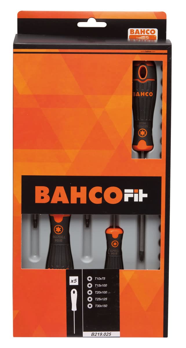 Jgo 5 Destornillador Bahcofit
