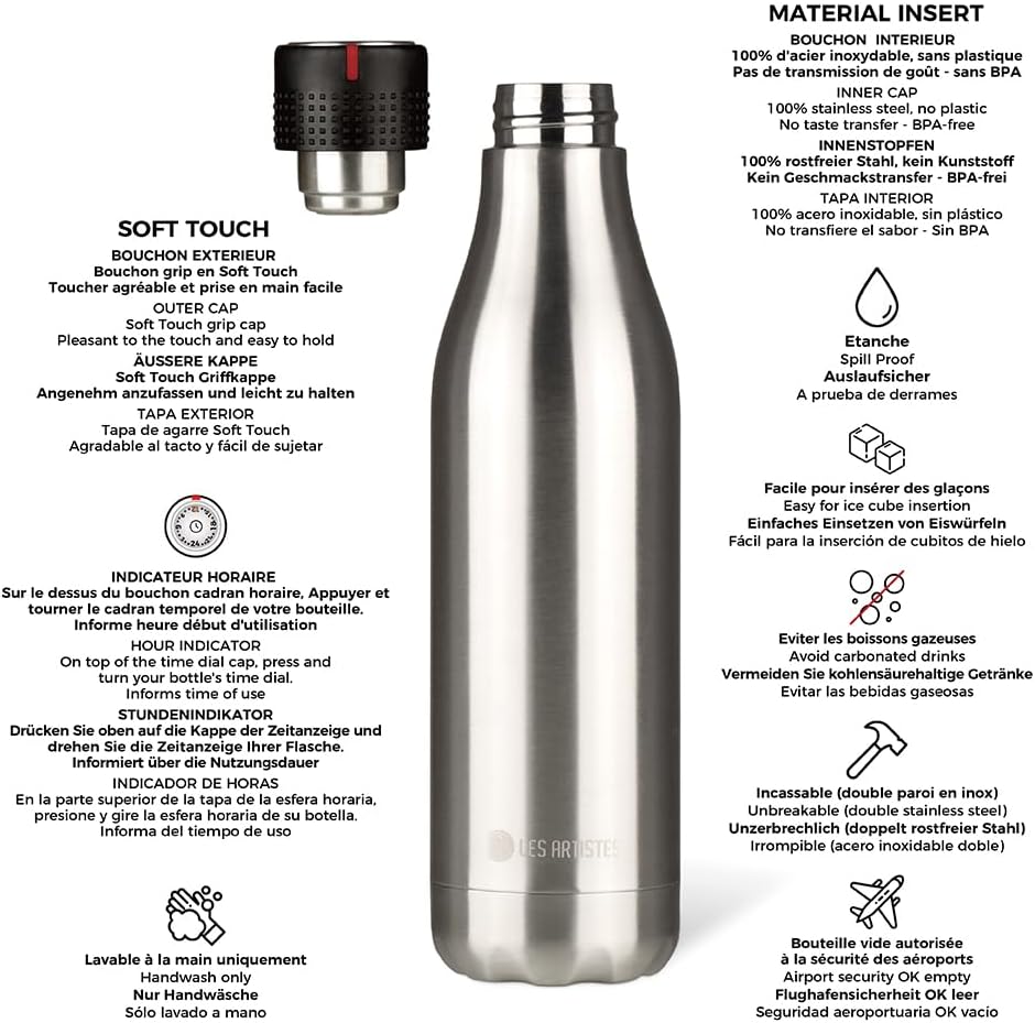 LES ARTISTES Isolierflasche Bottle Up 750ml - 0,75
