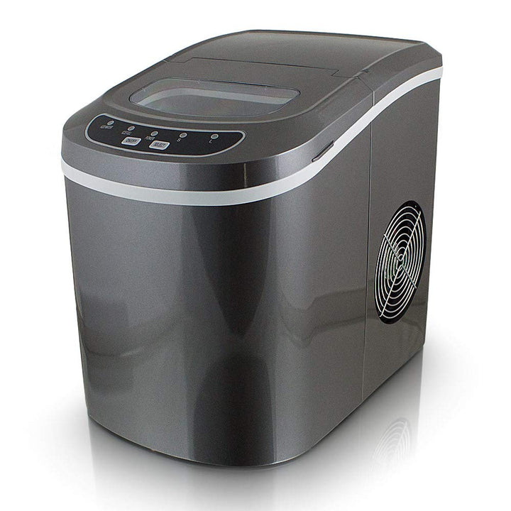 Eiswürfelmaschine Eiswürfelbereiter Eiswürfel Ice Maker EIS Maschine Icemaker, Dunkelgrau