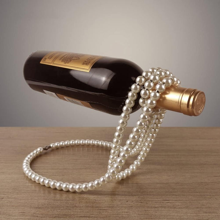 Neuheit Magic Wine Flaschenhalter Schwimmende Perlenkette Weinflasche Rackhalter Für Home Decoration
