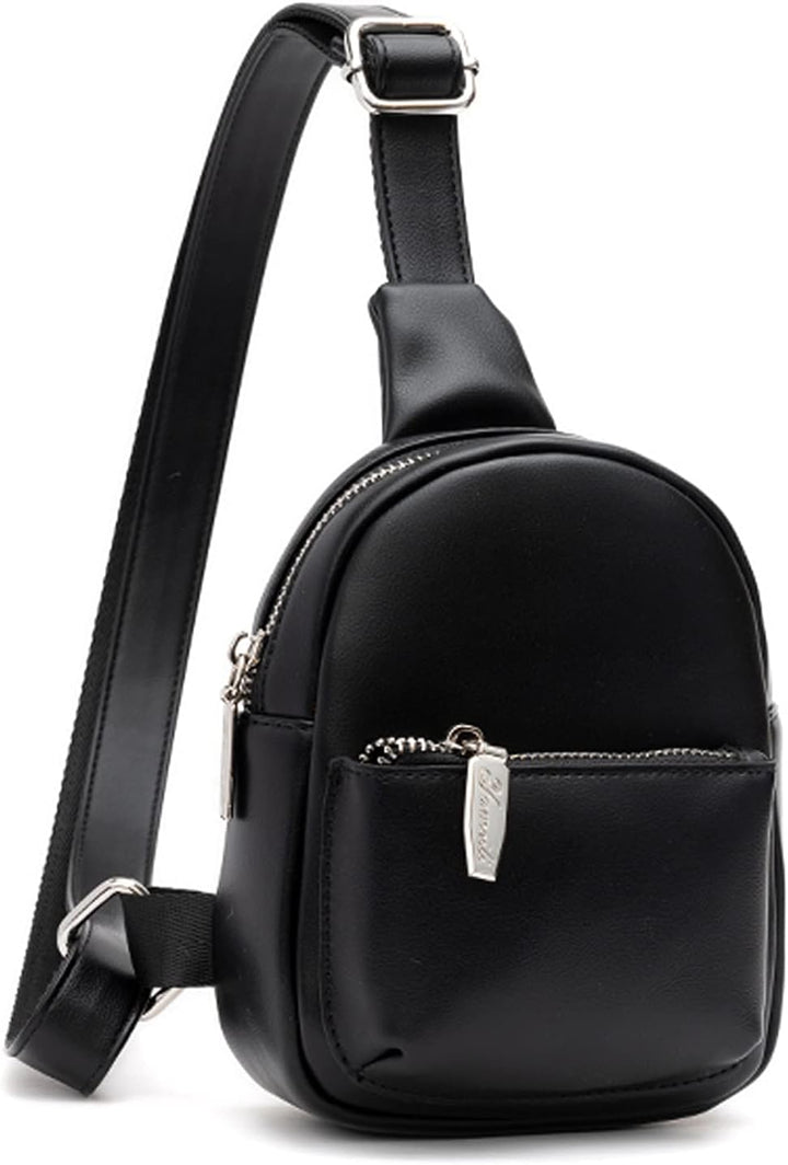 FANDARE Modische Brusttasche, Damen, leicht, Sling Bag, Mädchen, Schultertasche, für Reisen, Sport,
