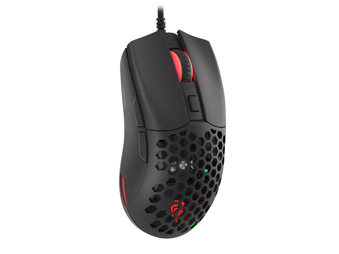 Genesis Gaming Maus KRYPTON 750 RGB kabelgebunden schwarz, Schwarz