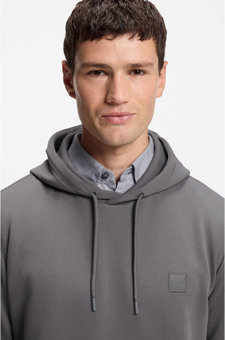BOSS Herren Wetalk Sweatshirt XL Open Grey, XL Open Grey