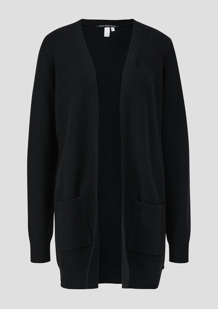 QS Cardigan mit aufgesetzten Taschen XL 9999, XL 9999