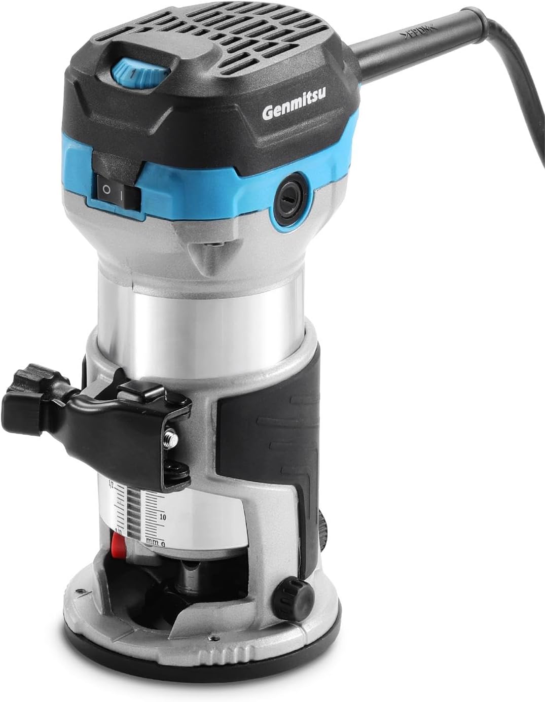 SainSmart 1,25 HP Handtrimmer-Router, kompakter Holzwerkzeug-Router mit Festbasis, 6 variable Geschw